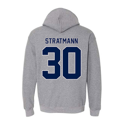 UNF - NCAA Baseball : Austin Stratmann - Classic Fashion Shersey Hooded Sweatshirt-1