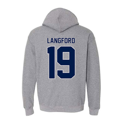 UNF - NCAA Softball : Hallie Langford - Classic Fashion Shersey Hooded Sweatshirt-1
