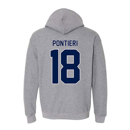 UNF - NCAA Women's Soccer : sophia pontieri - Classic Fashion Shersey Hooded Sweatshirt-1