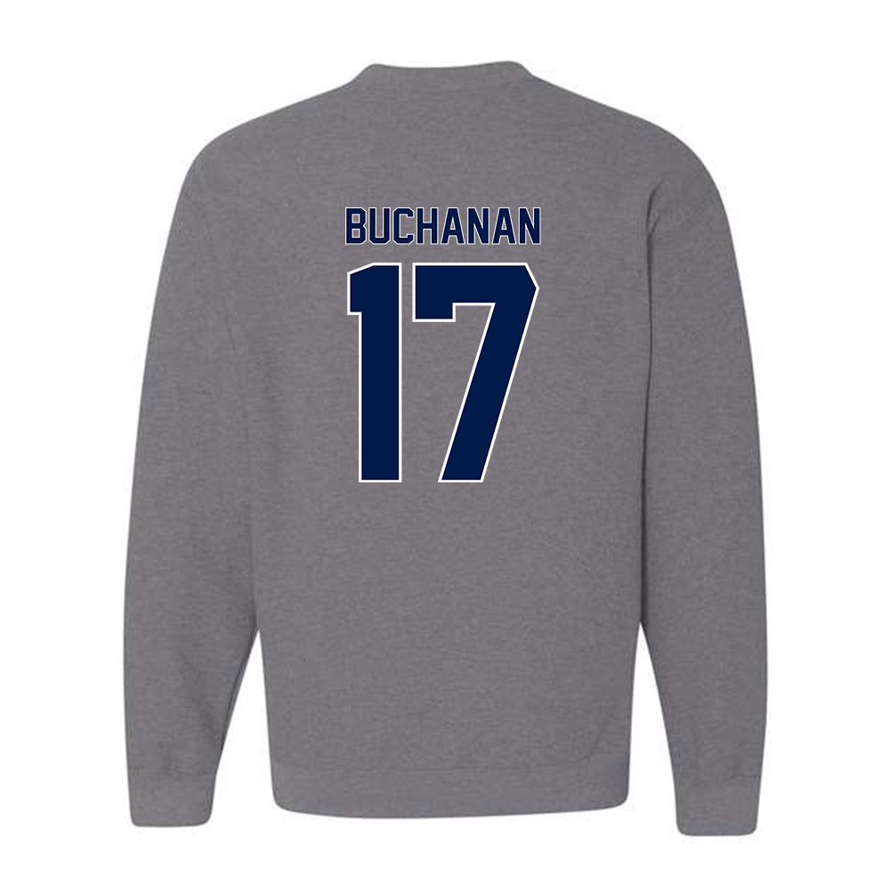 UNF - NCAA Baseball : Drew Buchanan - Classic Fashion Shersey Crewneck Sweatshirt-1