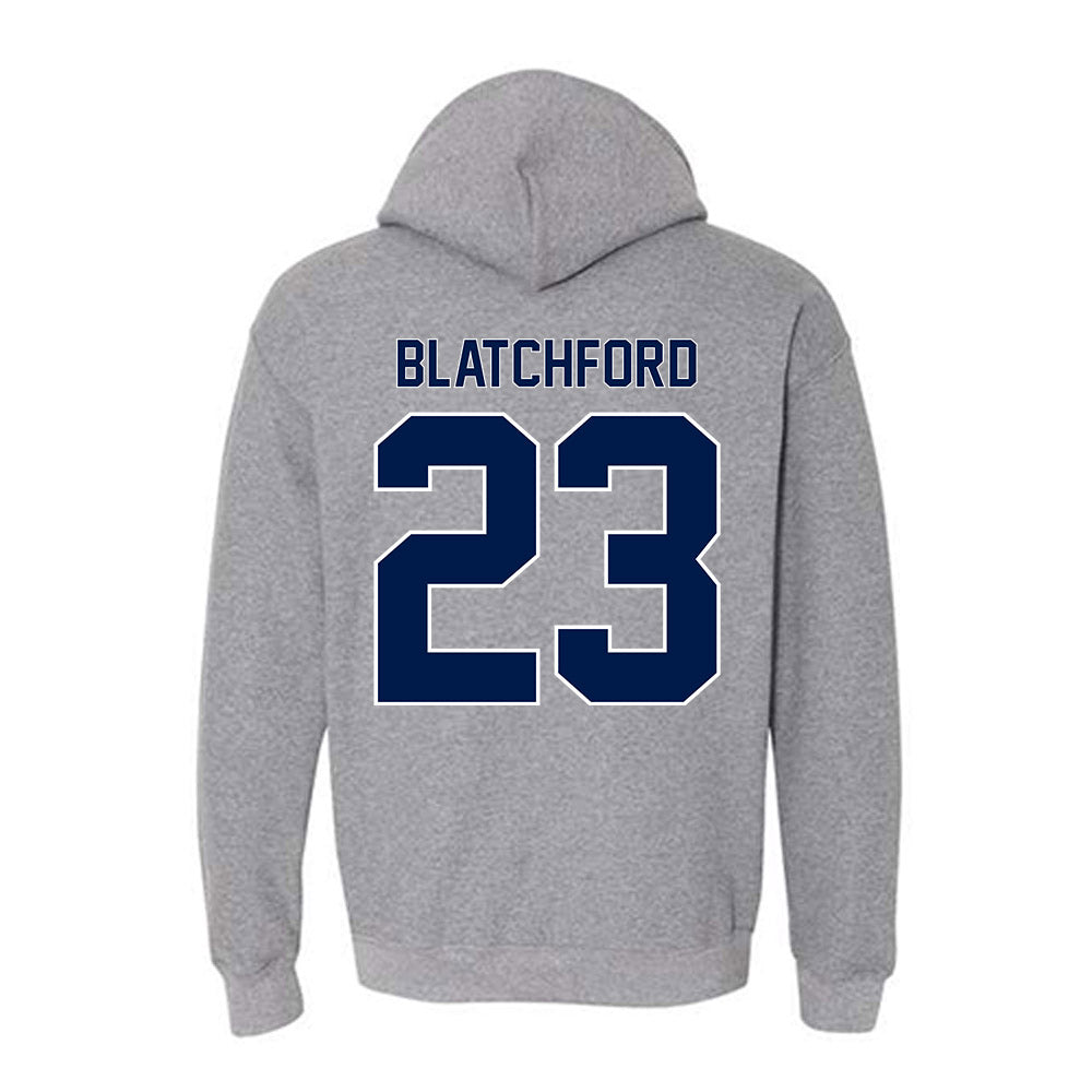 UNF - NCAA Women's Basketball : Elle Blatchford - Classic Fashion Shersey Hooded Sweatshirt-1