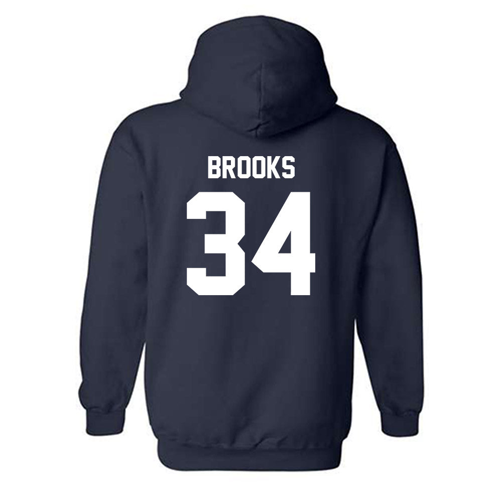 UNF - NCAA Women's Basketball : Jordan Brooks - Classic Shersey Hooded Sweatshirt-1