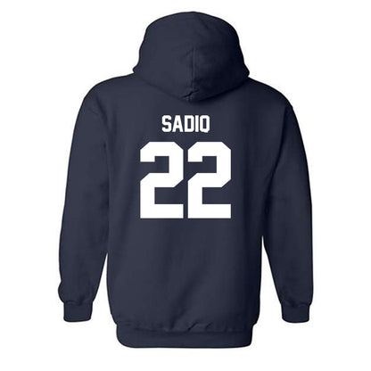UNF - NCAA Men's Soccer : Kadin Sadiq - Classic Shersey Hooded Sweatshirt-1