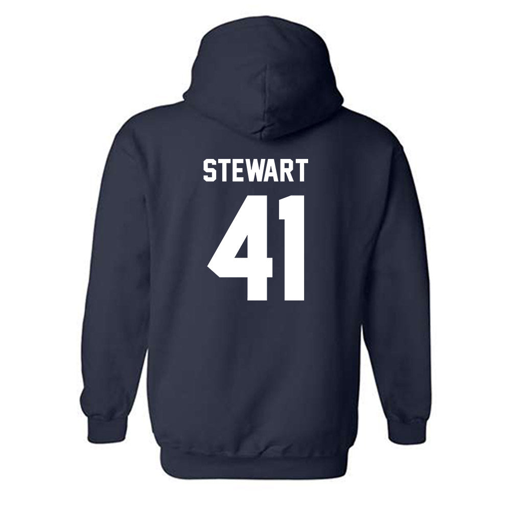 UNF - NCAA Baseball : Jeremiah Stewart - Classic Shersey Hooded Sweatshirt-1