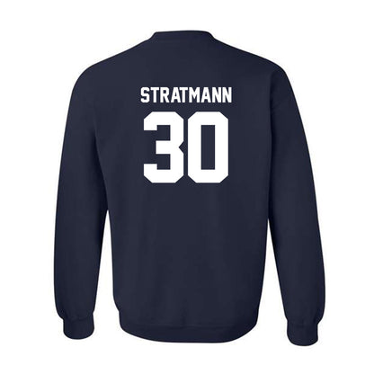 UNF - NCAA Baseball : Austin Stratmann - Classic Shersey Crewneck Sweatshirt-1