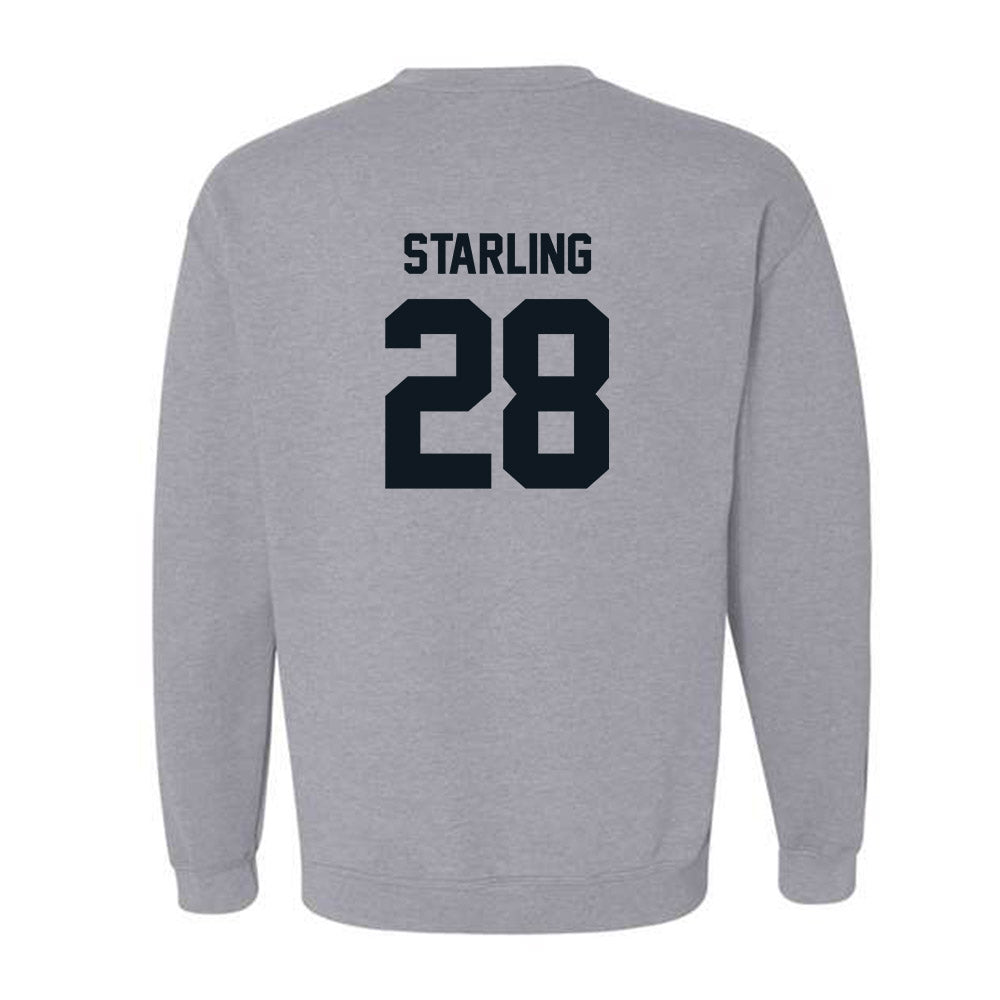 UNF - NCAA Baseball : Zane Starling - Classic Shersey Crewneck Sweatshirt-1