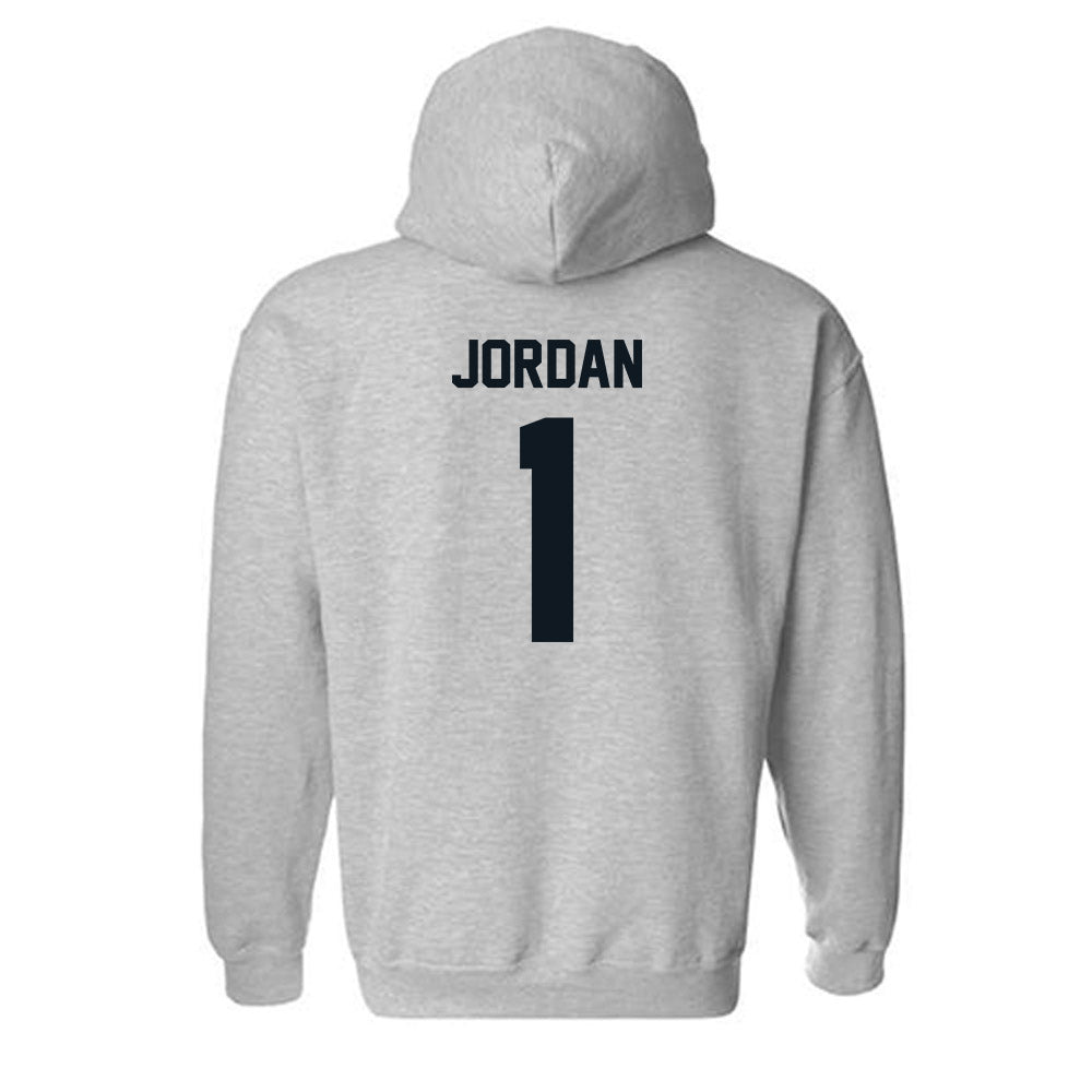 UNF - NCAA Beach Volleyball : Raven Jordan - Classic Shersey Hooded Sweatshirt-1