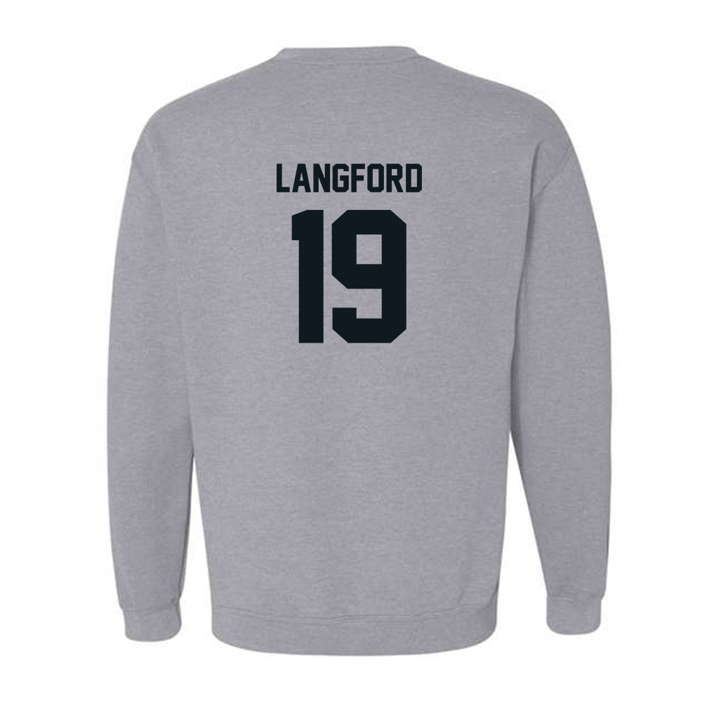 UNF - NCAA Softball : Hallie Langford - Classic Shersey Crewneck Sweatshirt-1
