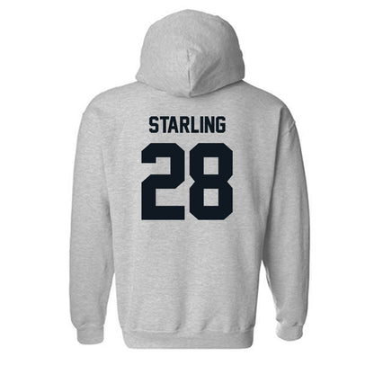 UNF - NCAA Baseball : Zane Starling - Classic Shersey Hooded Sweatshirt-1