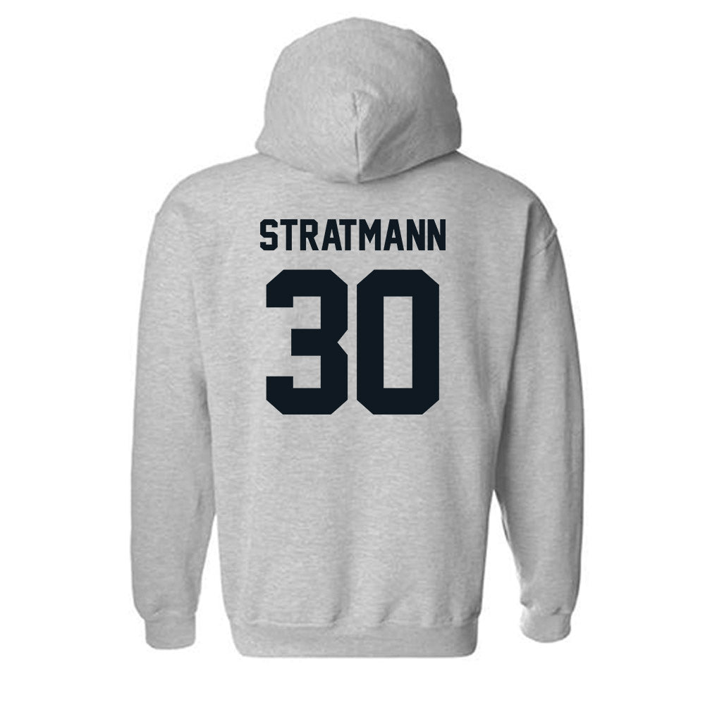 UNF - NCAA Baseball : Austin Stratmann - Classic Shersey Hooded Sweatshirt-1