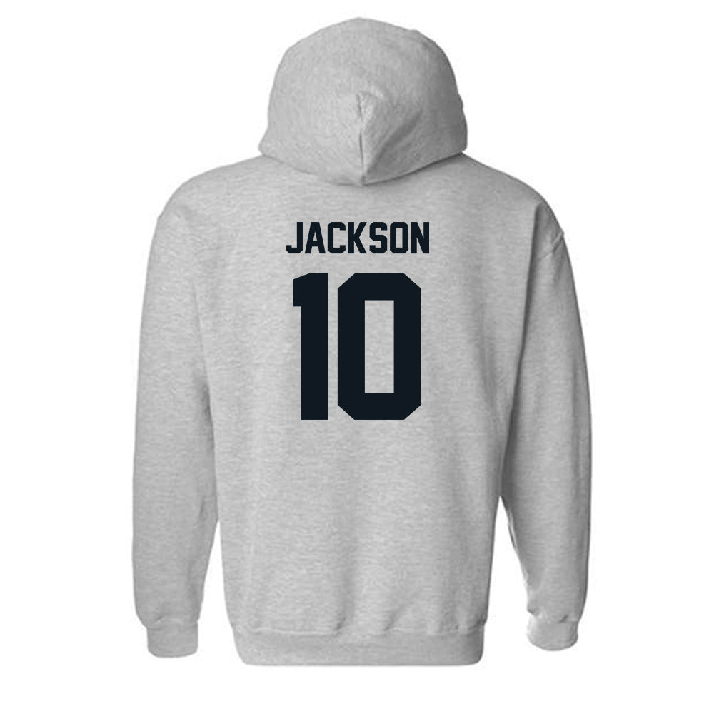 UNF - NCAA Men's Basketball : Kent Jackson - Classic Shersey Hooded Sweatshirt-1