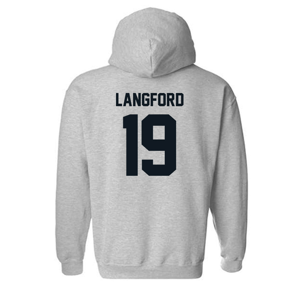 UNF - NCAA Softball : Hallie Langford - Classic Shersey Hooded Sweatshirt-1