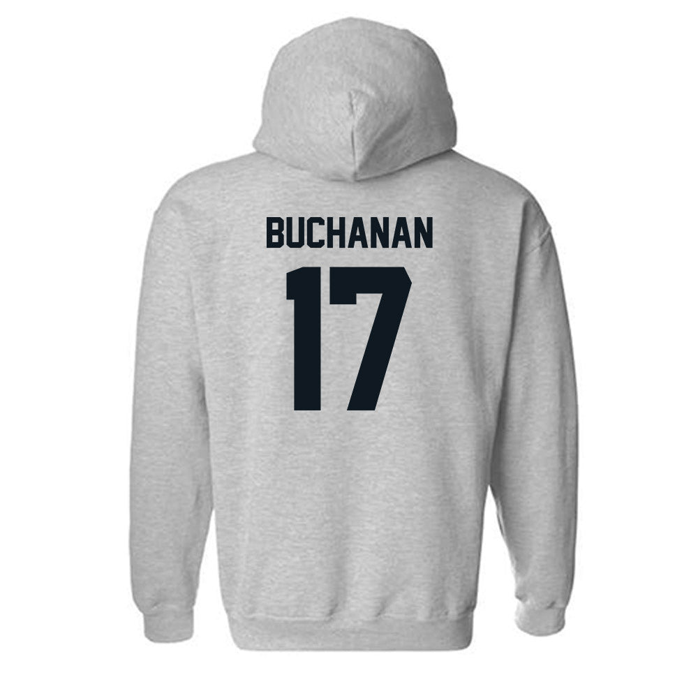 UNF - NCAA Baseball : Drew Buchanan - Classic Shersey Hooded Sweatshirt-1