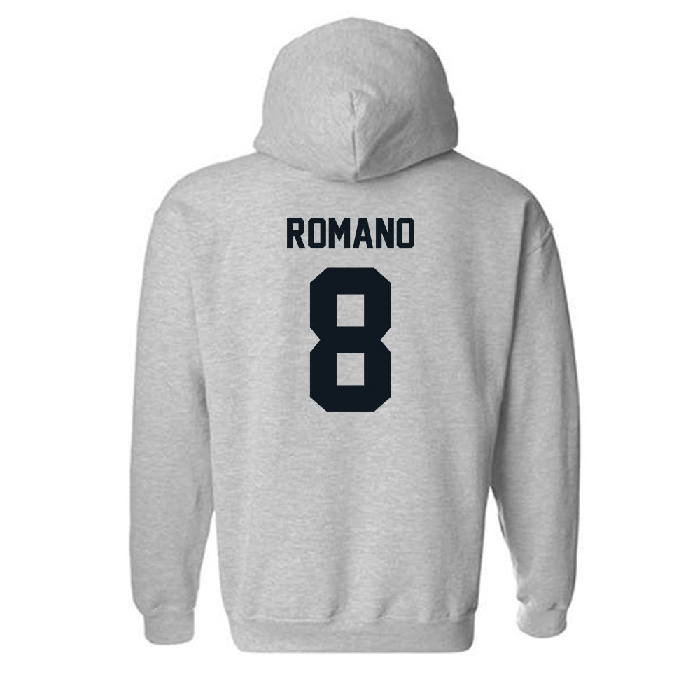 UNF - NCAA Men's Soccer : Mark Romano - Classic Shersey Hooded Sweatshirt-1