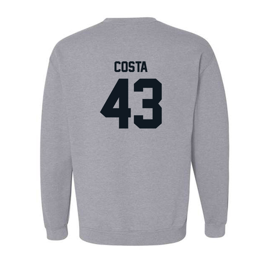 UNF - NCAA Baseball : John Costa - Classic Shersey Crewneck Sweatshirt-1