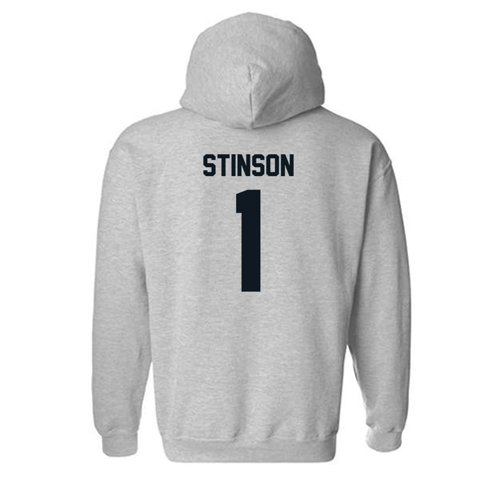 UNF - NCAA Women's Basketball : Jamisyn Stinson - Classic Shersey Hooded Sweatshirt-1