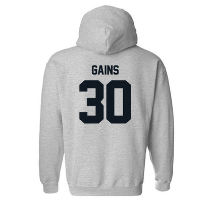 UNF - NCAA Men's Soccer : Austin Gains - Classic Shersey Hooded Sweatshirt-1