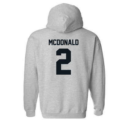 UNF - NCAA Women's Volleyball : Leah McDonald - Classic Shersey Hooded Sweatshirt-1
