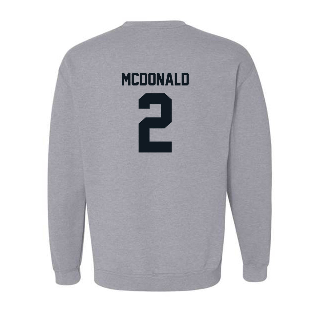 UNF - NCAA Women's Volleyball : Leah McDonald - Classic Shersey Crewneck Sweatshirt-1