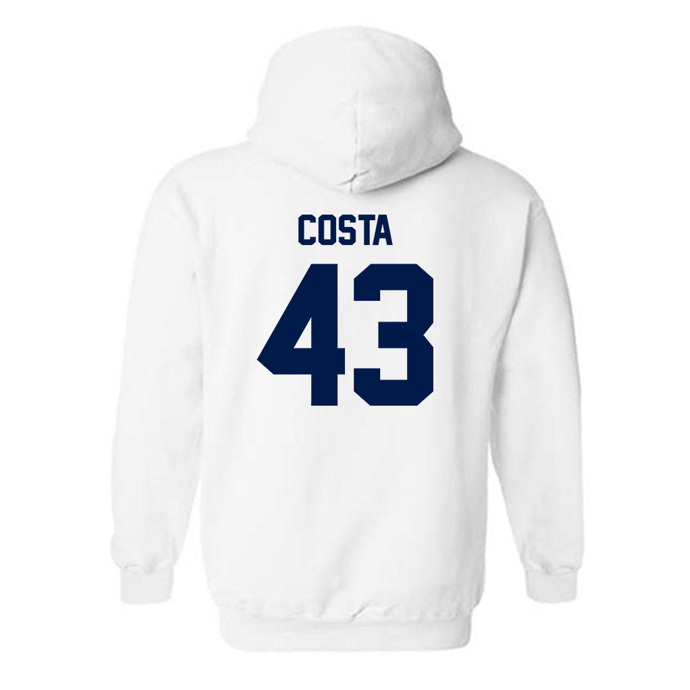 UNF - NCAA Baseball : John Costa - Classic Shersey Hooded Sweatshirt-1