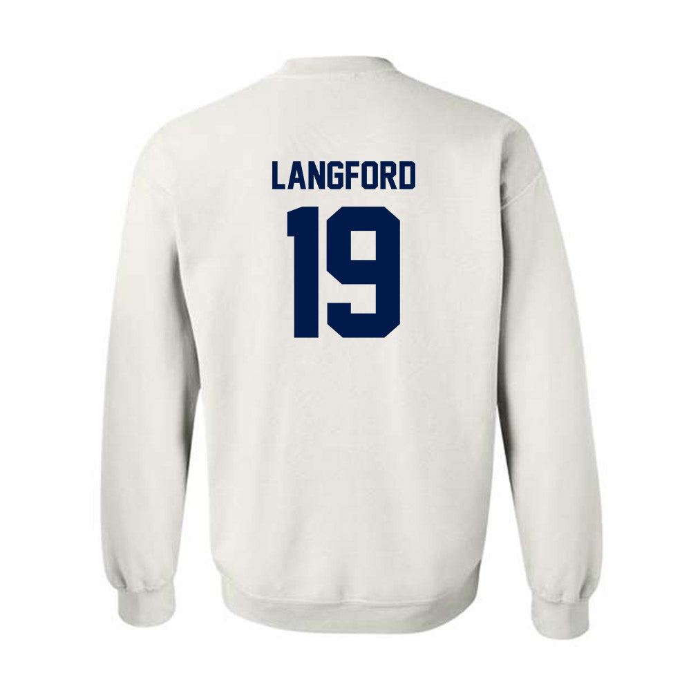 UNF - NCAA Softball : Hallie Langford - Classic Shersey Crewneck Sweatshirt-1
