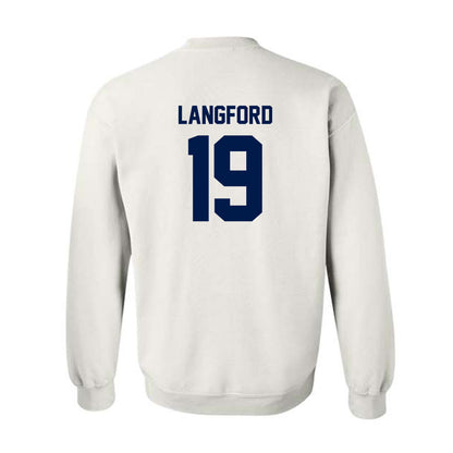 UNF - NCAA Softball : Hallie Langford - Classic Shersey Crewneck Sweatshirt-1