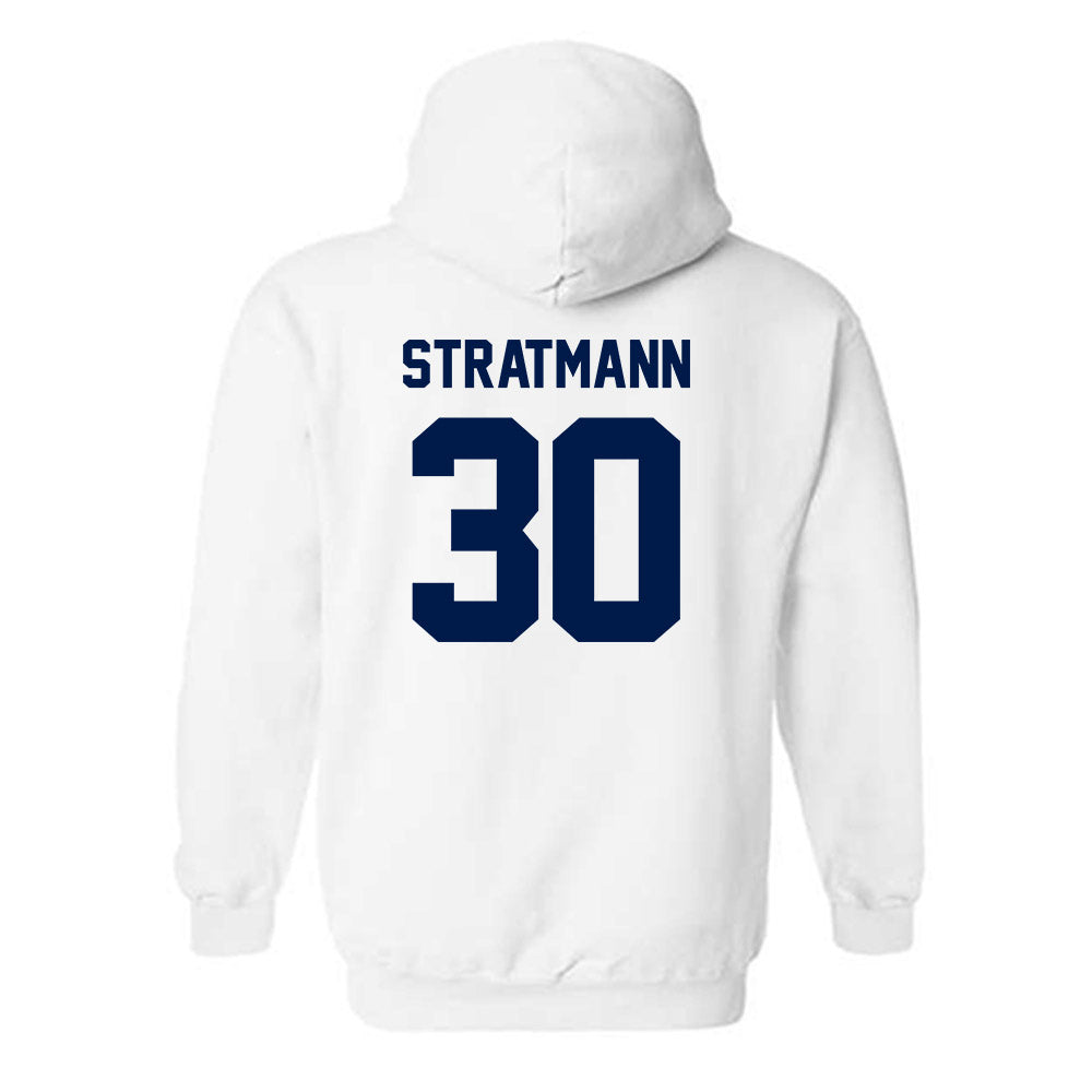 UNF - NCAA Baseball : Austin Stratmann - Classic Shersey Hooded Sweatshirt-1