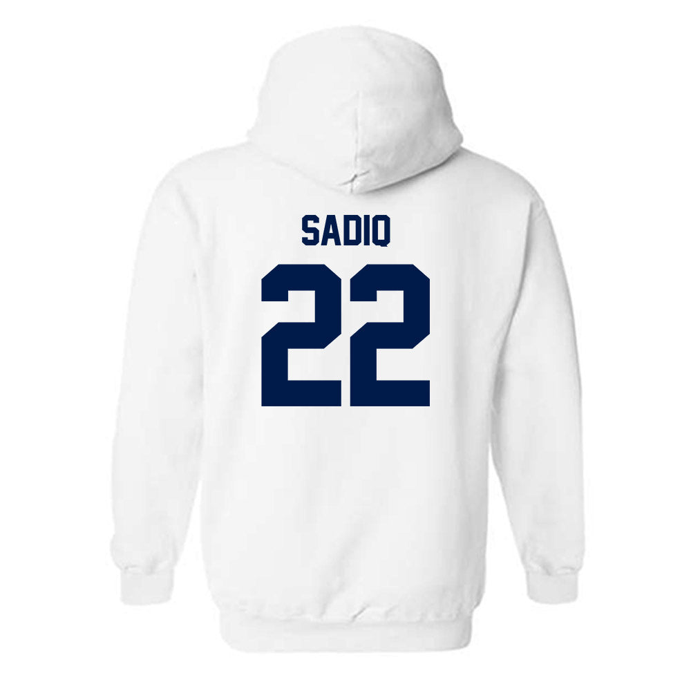 UNF - NCAA Men's Soccer : Kadin Sadiq - Classic Shersey Hooded Sweatshirt-1