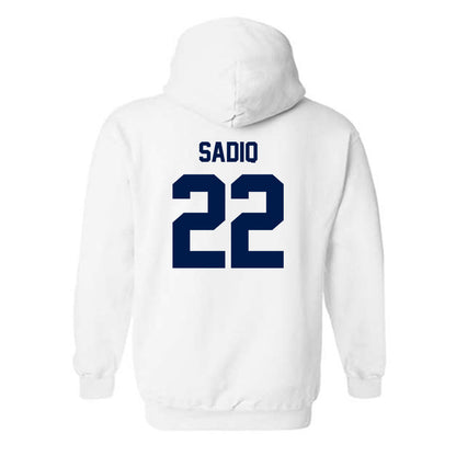 UNF - NCAA Men's Soccer : Kadin Sadiq - Classic Shersey Hooded Sweatshirt-1