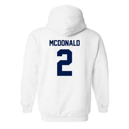 UNF - NCAA Women's Volleyball : Leah McDonald - Classic Shersey Hooded Sweatshirt-1