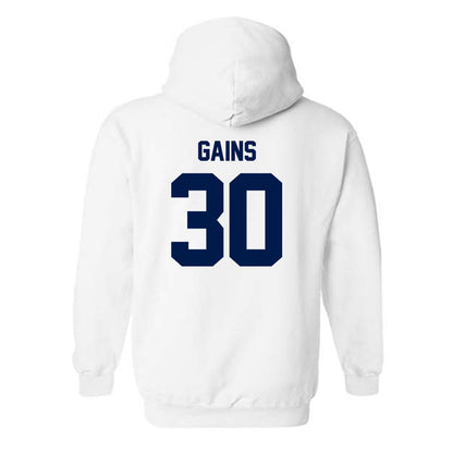 UNF - NCAA Men's Soccer : Austin Gains - Classic Shersey Hooded Sweatshirt-1