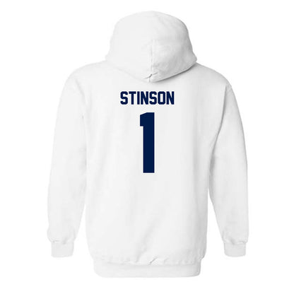 UNF - NCAA Women's Basketball : Jamisyn Stinson - Classic Shersey Hooded Sweatshirt-1