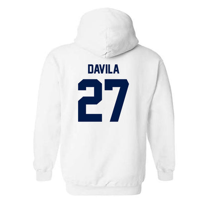 UNF - NCAA Softball : Hannah Davila - Classic Shersey Hooded Sweatshirt-1