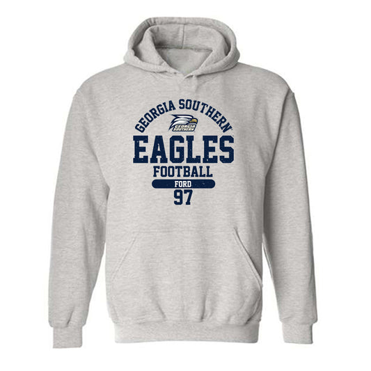 Georgia Southern - NCAA Football : Blake Ford - Classic Fashion Shersey Hooded Sweatshirt-0