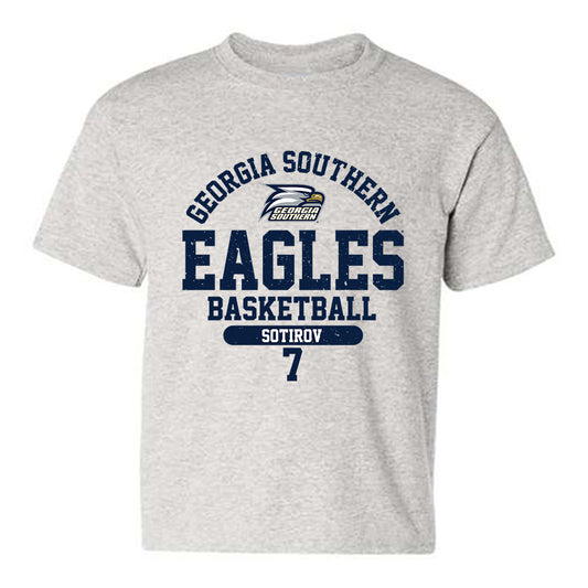 Georgia Southern - NCAA Men's Basketball : Tsvet Sotirov - Classic Fashion Shersey Youth T-Shirt-0