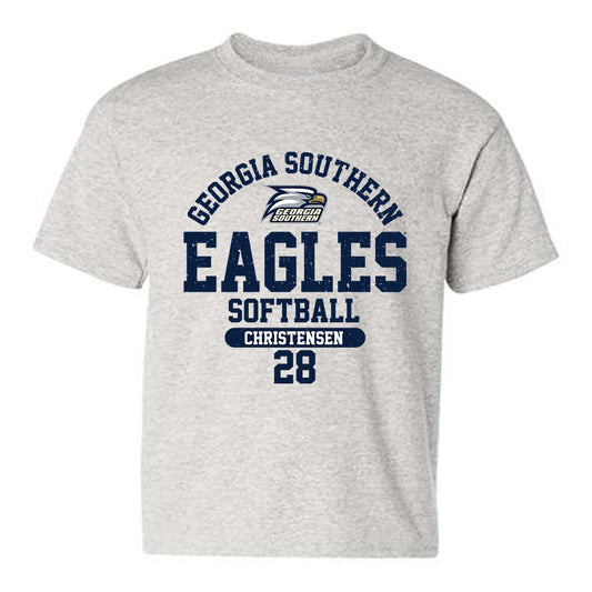 Georgia Southern - NCAA Softball : Kayla Christensen - Classic Fashion Shersey Youth T-Shirt-0