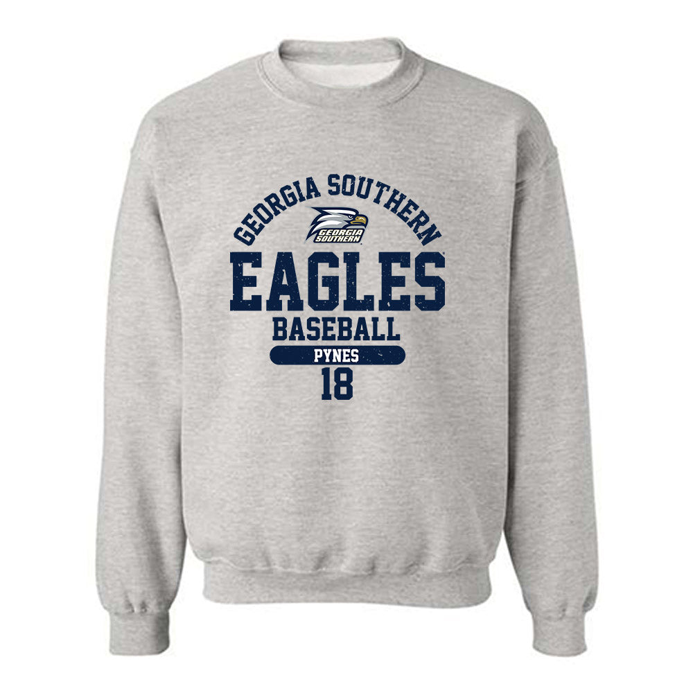 Georgia Southern - NCAA Baseball : Drew Pynes - Classic Fashion Shersey Crewneck Sweatshirt-0