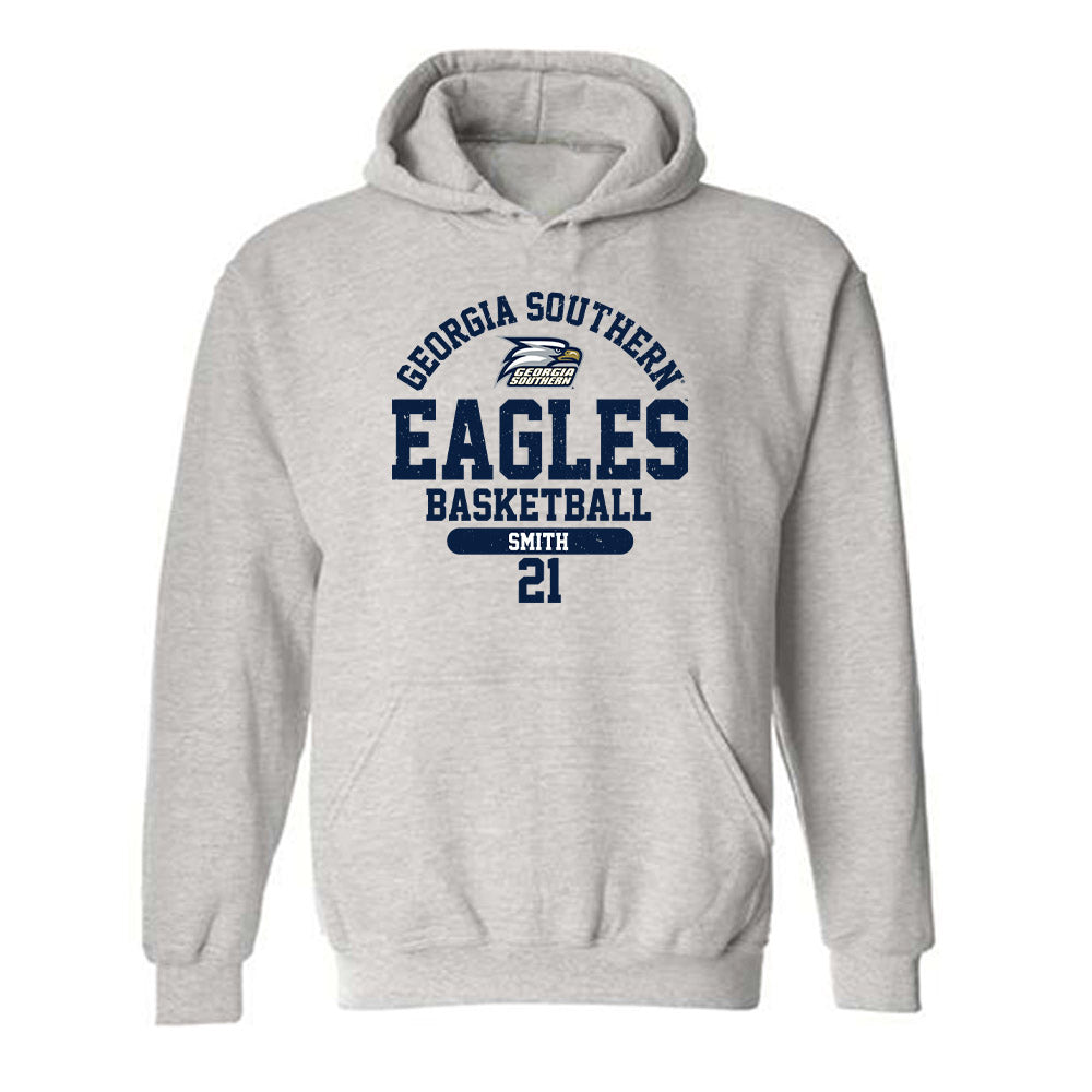 Georgia Southern - NCAA Men's Basketball : Eltramon Smith - Classic Fashion Shersey Hooded Sweatshirt-0