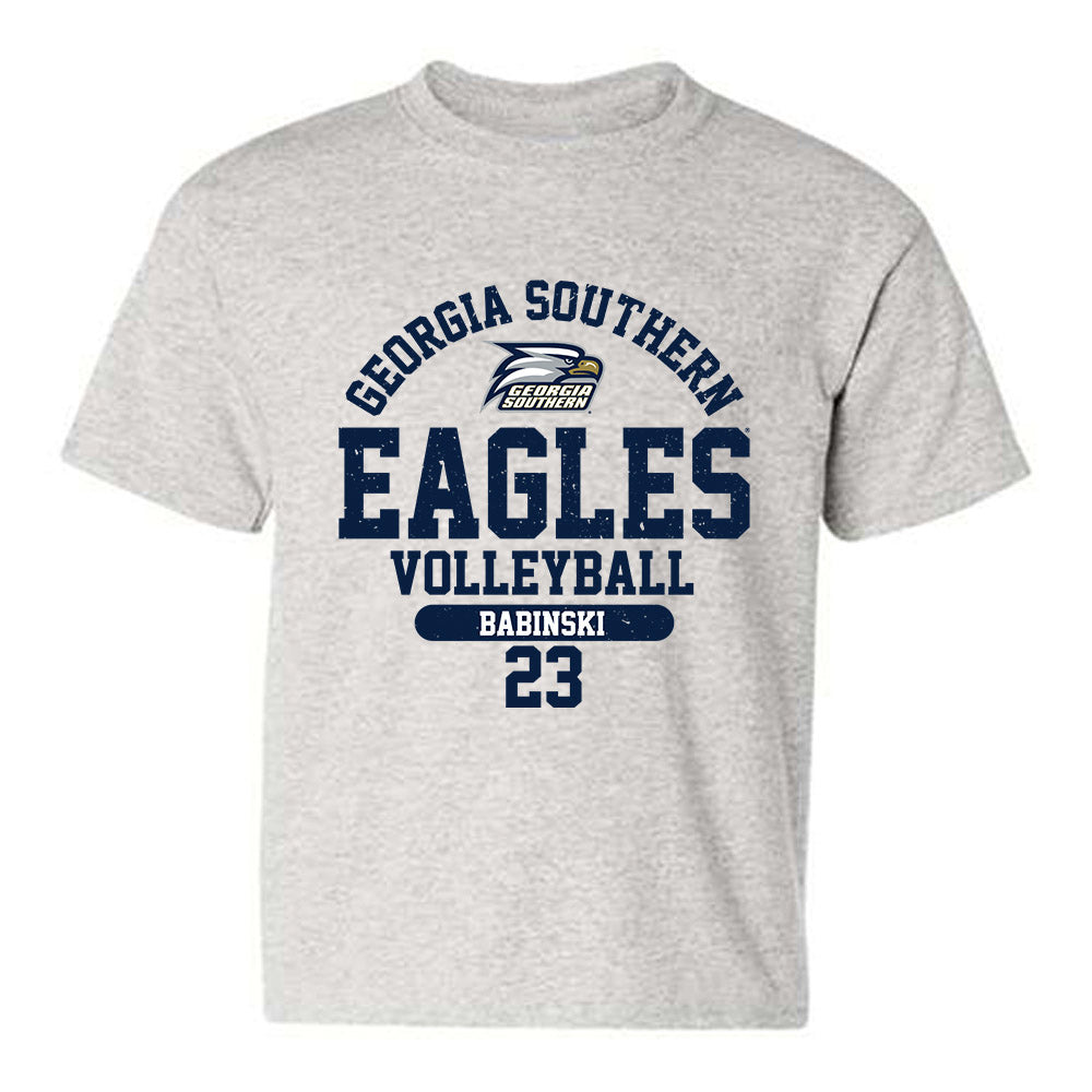 Georgia Southern - NCAA Women's Volleyball : Gabriella Babinski - Classic Fashion Shersey Youth T-Shirt-0