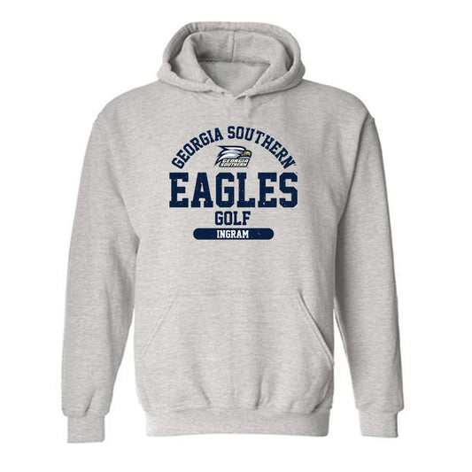 Georgia Southern - NCAA Men's Golf : Hogan Ingram - Classic Fashion Shersey Hooded Sweatshirt-0
