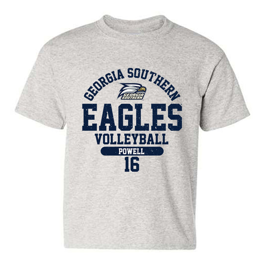 Georgia Southern - NCAA Women's Volleyball : Anna Powell - Classic Fashion Shersey Youth T-Shirt-0