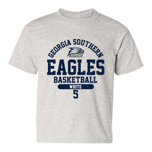 Georgia Southern - NCAA Men's Basketball : Nakavieon White - Classic Fashion Shersey Youth T-Shirt-0