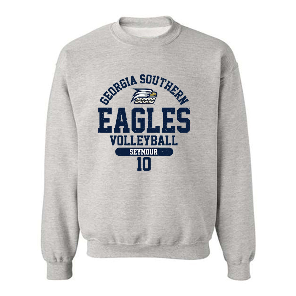 Georgia Southern - NCAA Women's Volleyball : Lydia Seymour - Classic Fashion Shersey Crewneck Sweatshirt-0