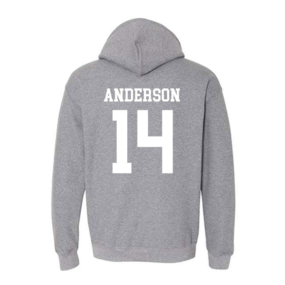 Georgia Southern - NCAA Women's Basketball : Kiara Anderson - Hooded Sweatshirt-1