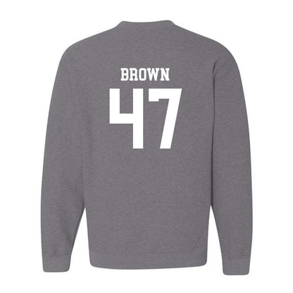 Georgia Southern - NCAA Football : Xavier Brown - Crewneck Sweatshirt-1