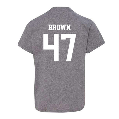 Georgia Southern - NCAA Football : Xavier Brown - Youth T-Shirt-1