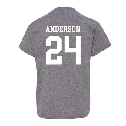 Georgia Southern - NCAA Women's Basketball : Kishyah Anderson - Youth T-Shirt-1