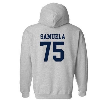 Georgia Southern - NCAA Football : Kingtriton Samuela - Classic Shersey Hooded Sweatshirt-1