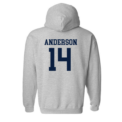 Georgia Southern - NCAA Women's Basketball : Kiara Anderson - Classic Shersey Hooded Sweatshirt-1