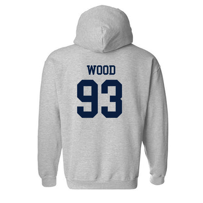 Georgia Southern - NCAA Football : Gaines Wood - Classic Shersey Hooded Sweatshirt-1